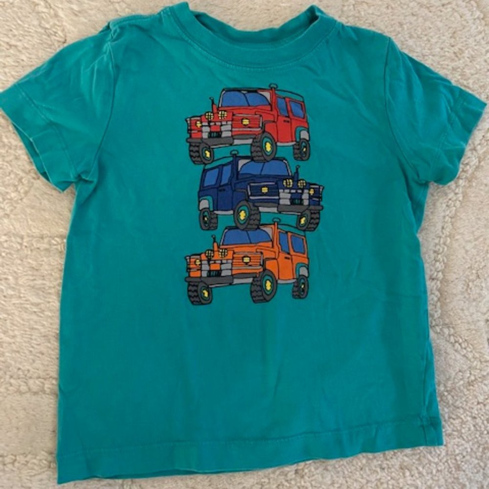 Hanna Anderson 3T Jeep T shirt